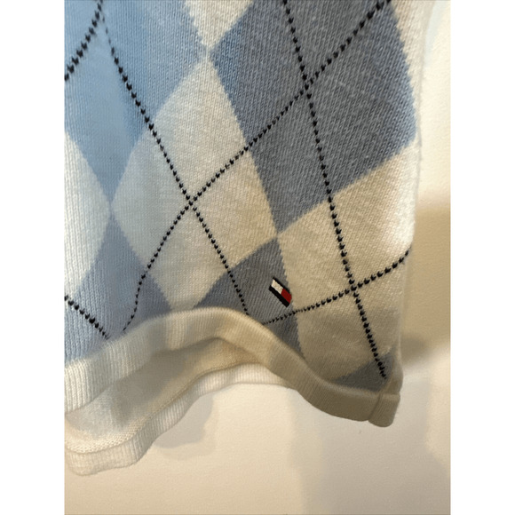 Tommy Hilfiger Golf Vintage Preppy Light Blue vest womans Medium - Picture 4 of 10